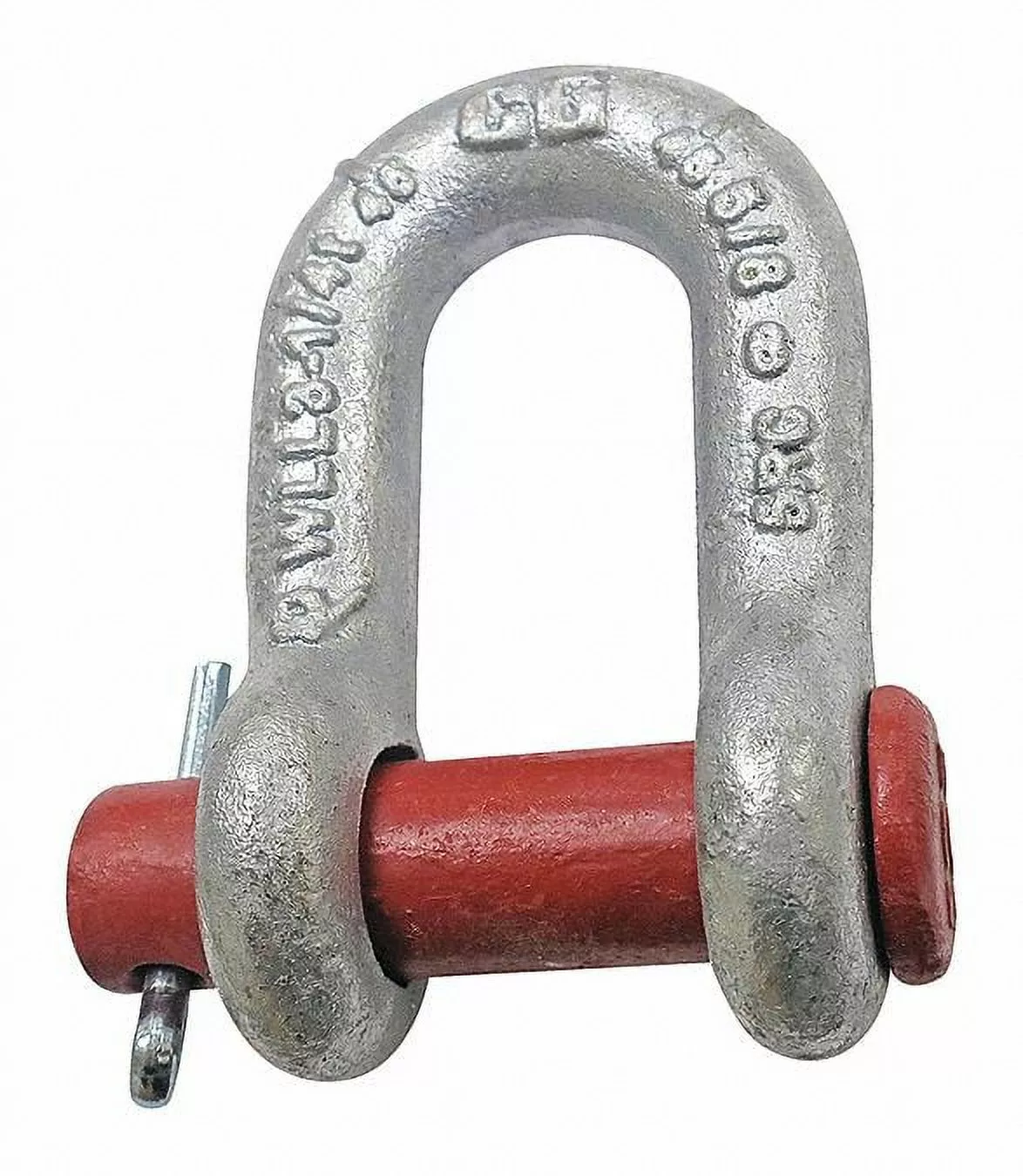 Crosby D-Shackle.4.000 lb Load Cap.Carbon Steel G-215