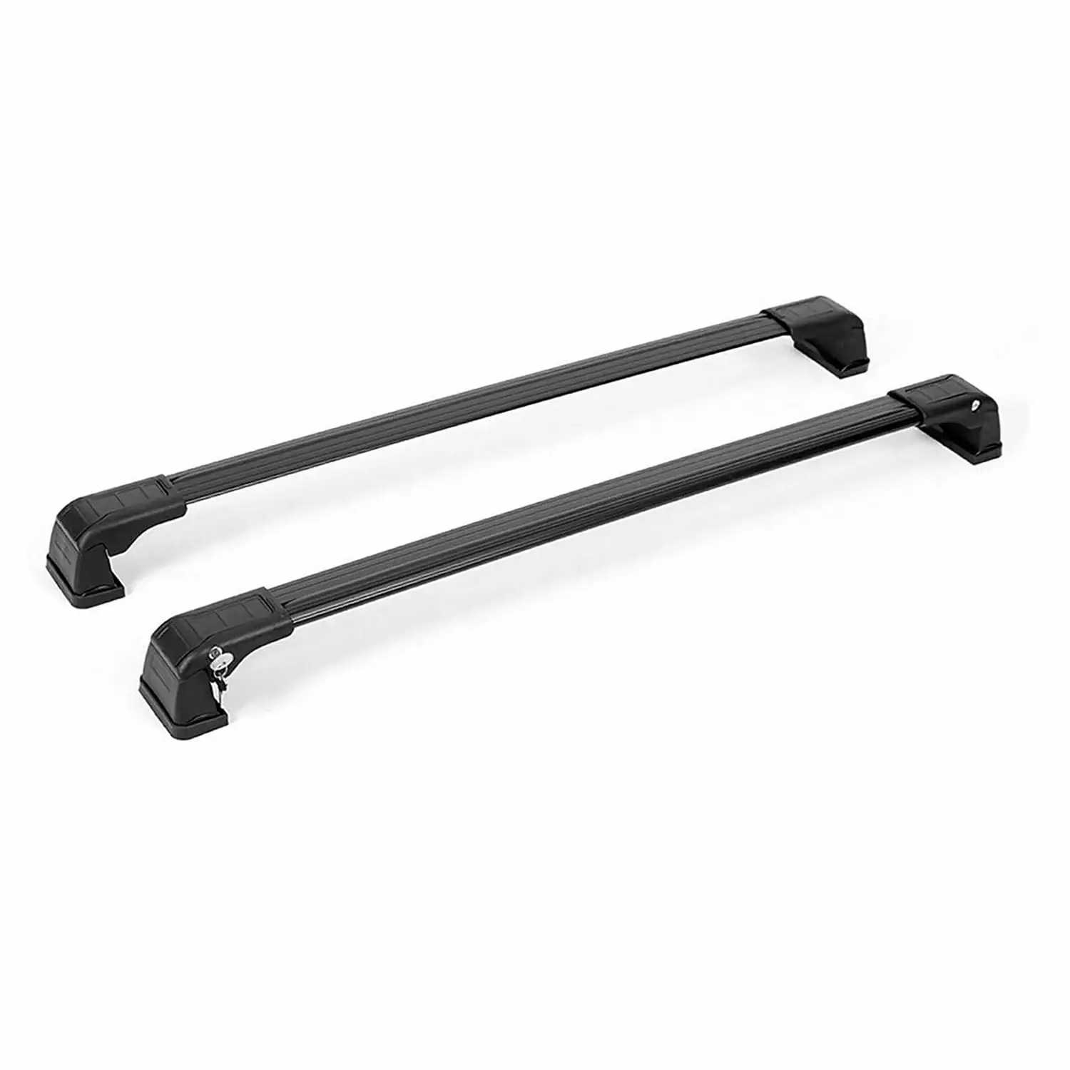 OMAC Roof Rack Cross Bars Carrier Aluminium for Honda CR-V 2012-2016 Black 2 Pcs Anti-Theft for Travel Kayak Canoe Surf Ski Snowboard Camping