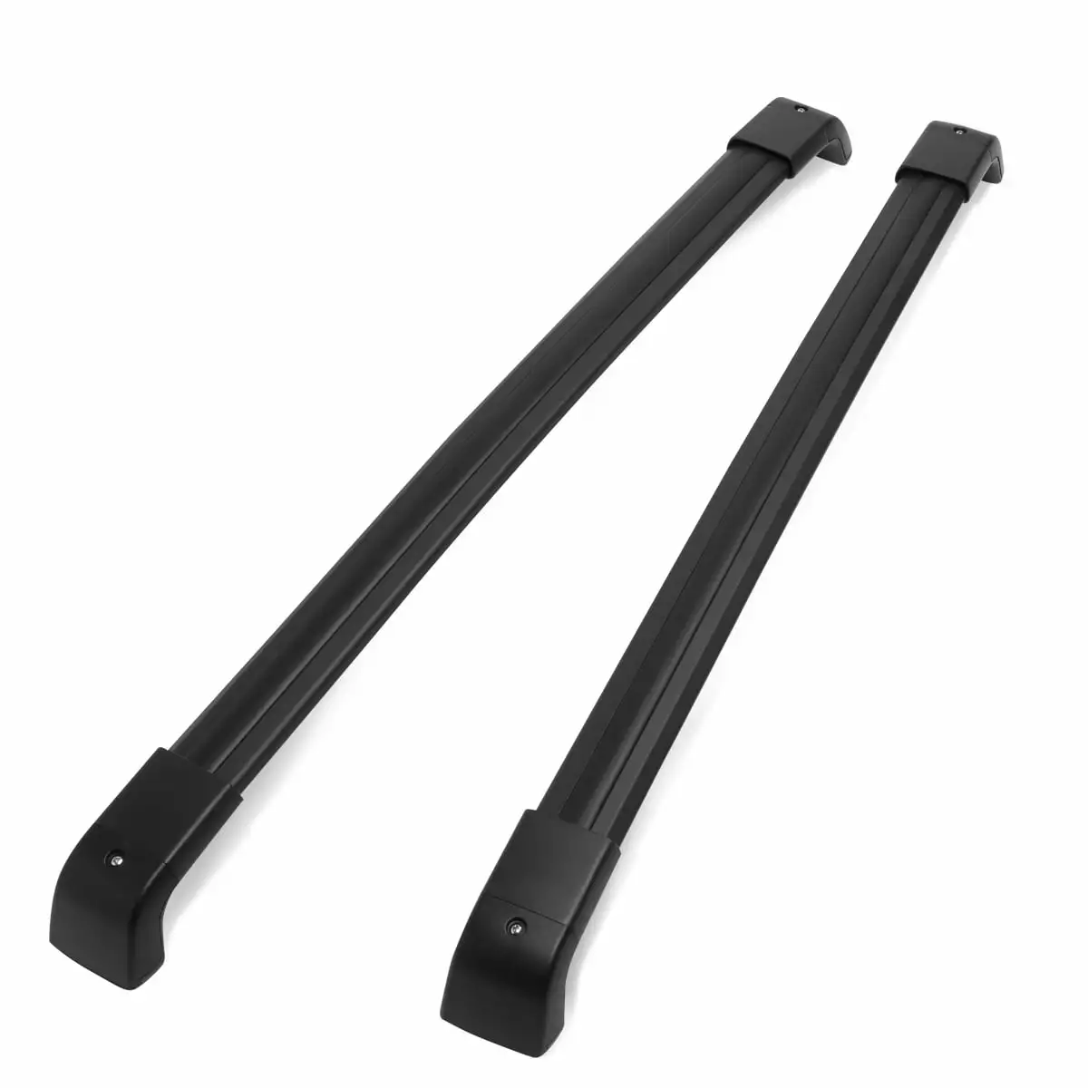 DNA Motoring PT-ZTL-8026 For 2008 to 2016 Nissan X-Trail Pair OE Style Aluminum Roof Rail Cross Bar Baggage Carrier 09 10 11 12 13 14 15