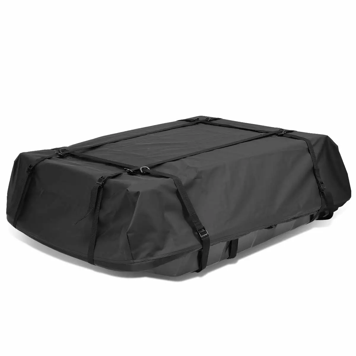 DNA Motoring PT-ZTL-8074 Universal Car/SUV Roof Top Rack Dirt/Water Resistant Luggage Travel Storage Bag w/ABS Base