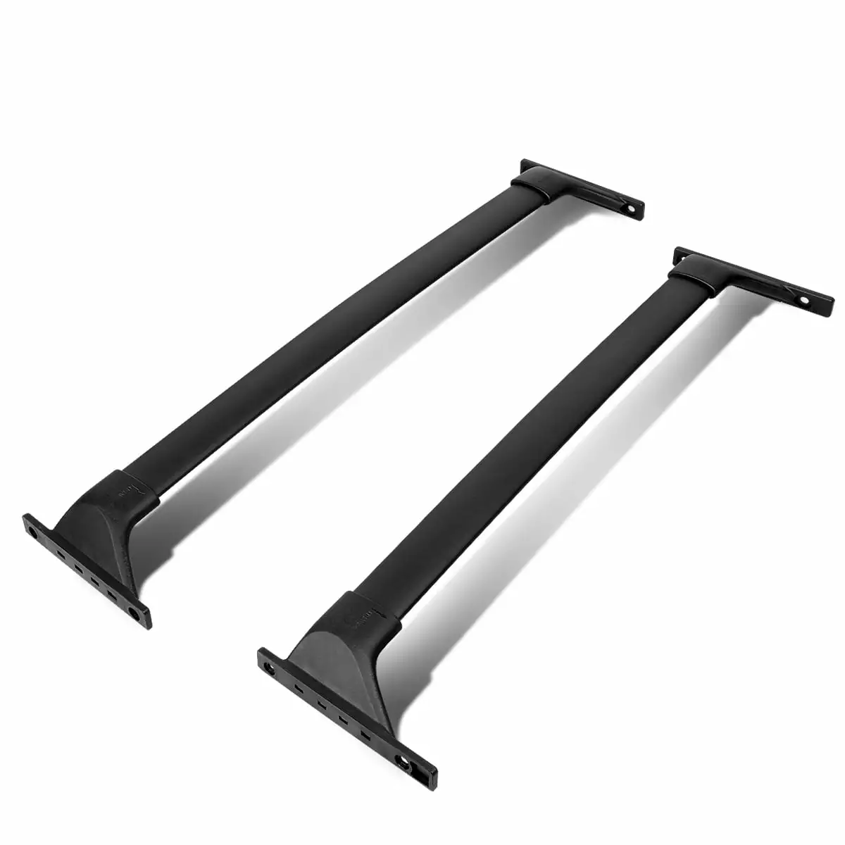 DNA Motoring RR-RAV19 For 2019 to 2020 Toyota Rav4 Adventure Pair Roof Rack Top Side Rail Aluminum Cross Bar Cargo Carrier