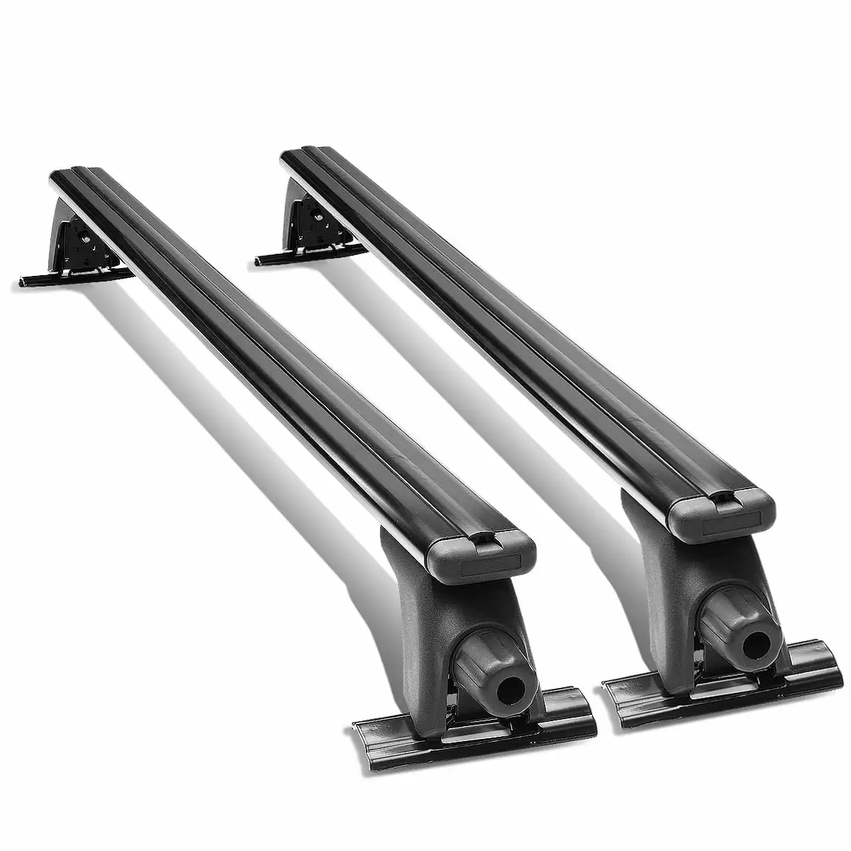 DNA Motoring RRB-T4-54 54 Adjustable Pair of Aluminum Top Cross Bar Cargo Roof Racks