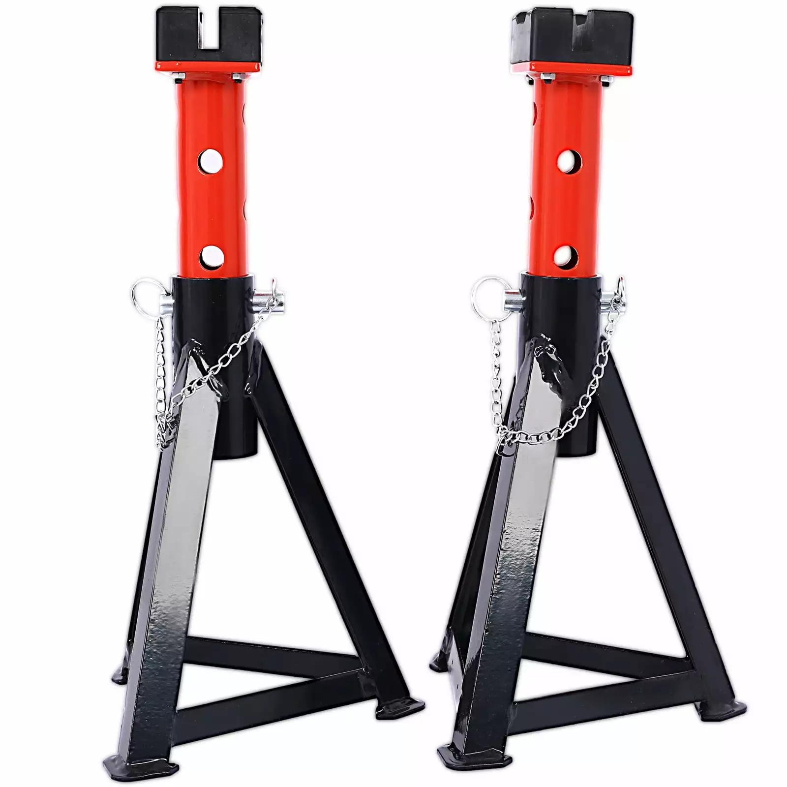 Danolapsi 3 Ton Jack Stand 6600 Lbs Capacity Adjustable 10 Type Heights Auto Shop Axle Lift Stands For SUV Truck RV 1 Pair