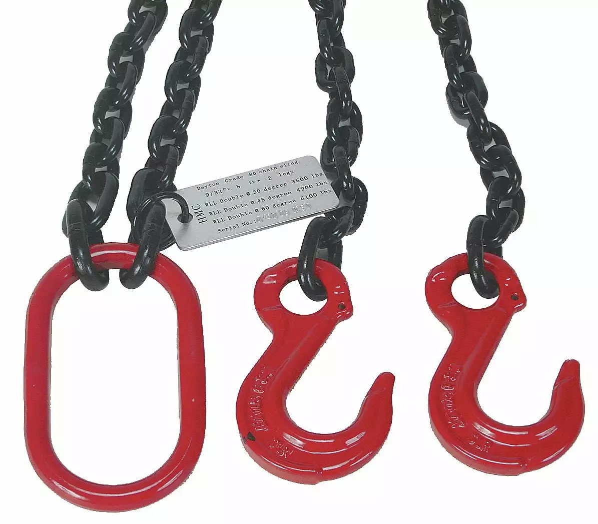 Dayton Chain Sling.G80.DOS.Alloy Steel.5 ft. L 2UKD9