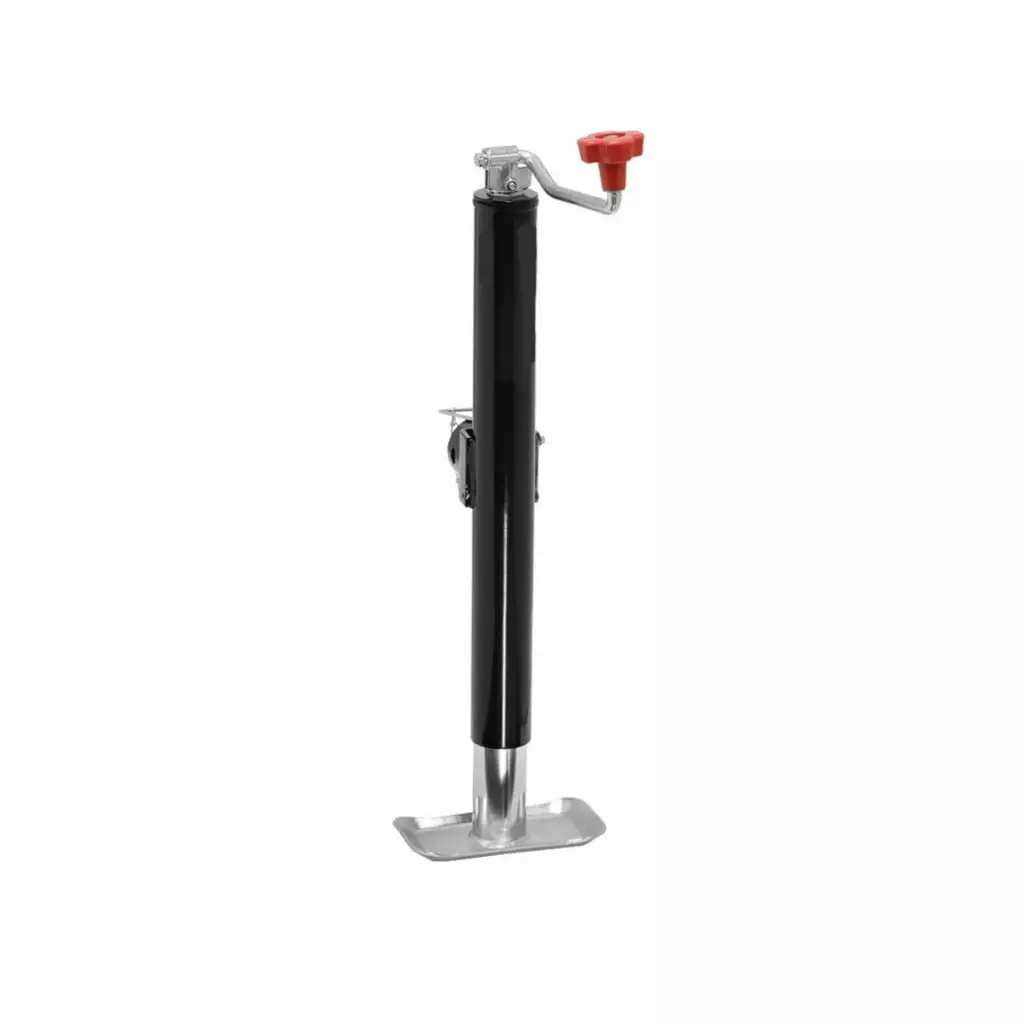 Draw-Tite Trailer Jack | Swivel Mount | Top Wind | 10in. Clearance | 5.000 lbs. Lift | 15in. Travel