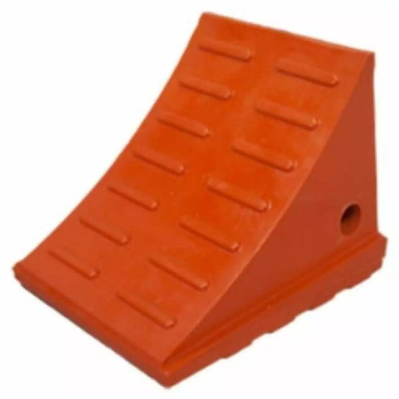 Driver Industries WCUO650 35 Ton General Purpose Wheel Chock for 46 in. Tires. Orange