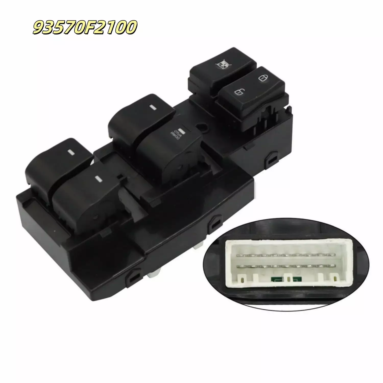 Driver Side Power Master Control Window Switch For Hyundai Elantra 17-20