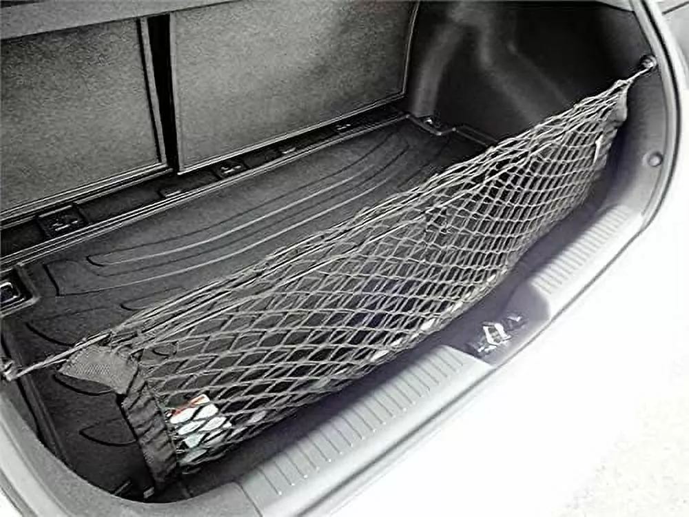 EACCESSORIES EA Trunk Organizer Cargo Net for Jeep Grand Cherokee 2005-2010 ?C Envelope Style Cargo Net for SUV ?C Premium Mesh Elastic Car Trunk Organizer ?C Compatible with Jeep Grand Cherokee