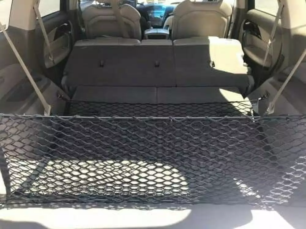 EACCESSORIES EA Trunk Organizer Cargo Net for Jaguar E-PACE 2018-2023 ?C Envelope & Floor Style Cargo Nets for SUV ?C Premium Mesh Car Trunk Organizer Vehicle Carrier Storage ?C Compatible with I-PACE