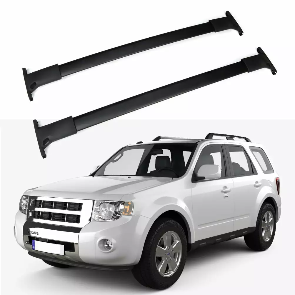 ECCPP Cross Bars Roof Rack fit for F-ord Escape 2013-2019 CA-rgo Racks Rooftop Luggage Canoe Kayak Carrier Rack - 2 Pieces