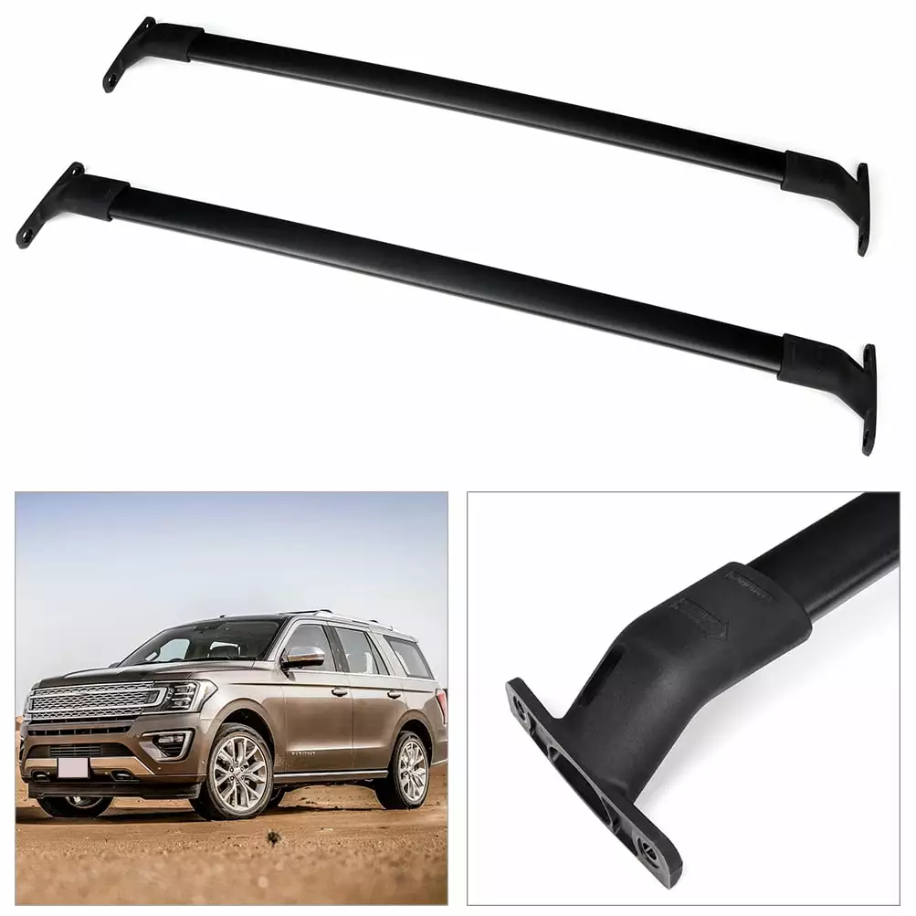 ECCPP Roof Rack Crossbars Compatible for Ford Expedition 2018-2019 Cargo Racks Rooftop Luggage Canoe Kayak Carrier Rack - Max Load 150LBS Kayak Rack Accessories