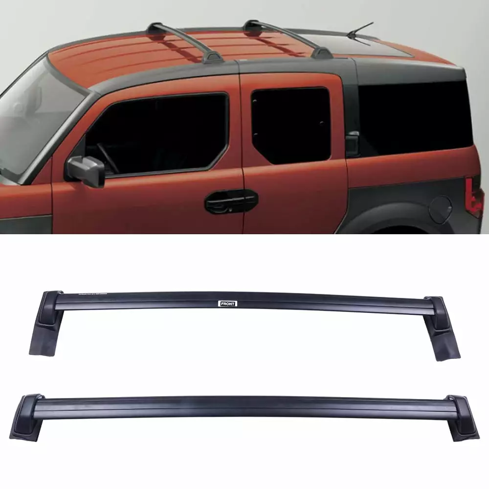 ECCPP Roof Rack Crossbars Compatible for Honda Element 2003-2011 Cargo Racks Rooftop Luggage Canoe Kayak Carrier Rack - Max Load 150LBS Kayak Rack Accessories