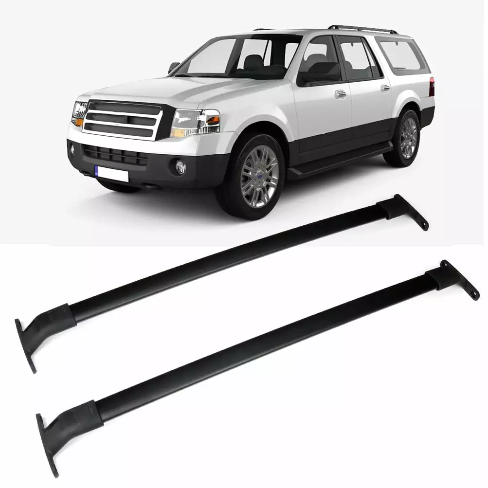 ECCPP Roof Rack Crossbars fit for Ford Expedition 2018-2019 Rooftop Luggage Canoe Kayak Carrier Rack - Fits Side Rails Models ONLY