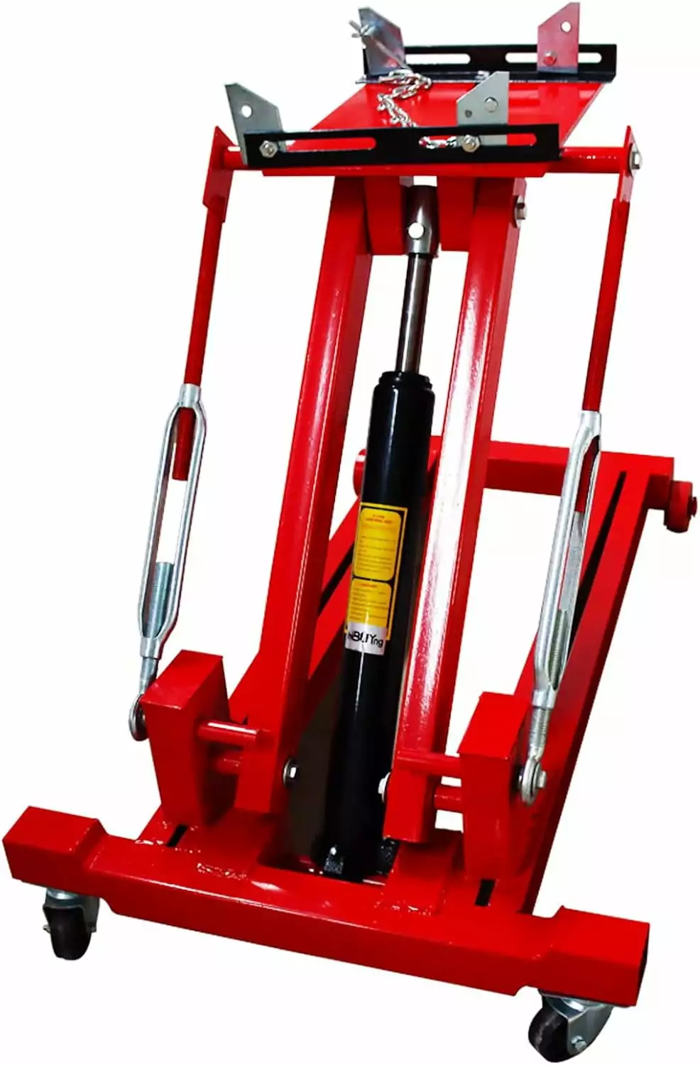 EQCOTWEA 2T Hydraulic Low Lift Floor Transmission Jack Heavy Vehicle Lift Tool