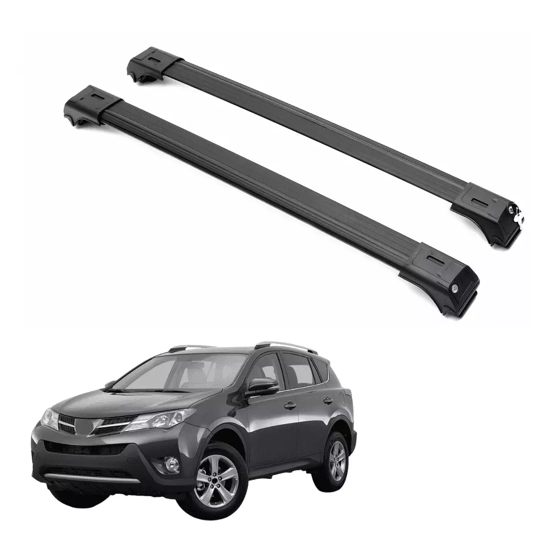 ERKUL Roof Rack Cross Bars for Jeep Cherokee 2014-2023 | Anti-Theft Lock Aluminum Crossbars for Rooftop. Cargo Carrier. Luggage. Kayak. Canoe. Bike | Silver