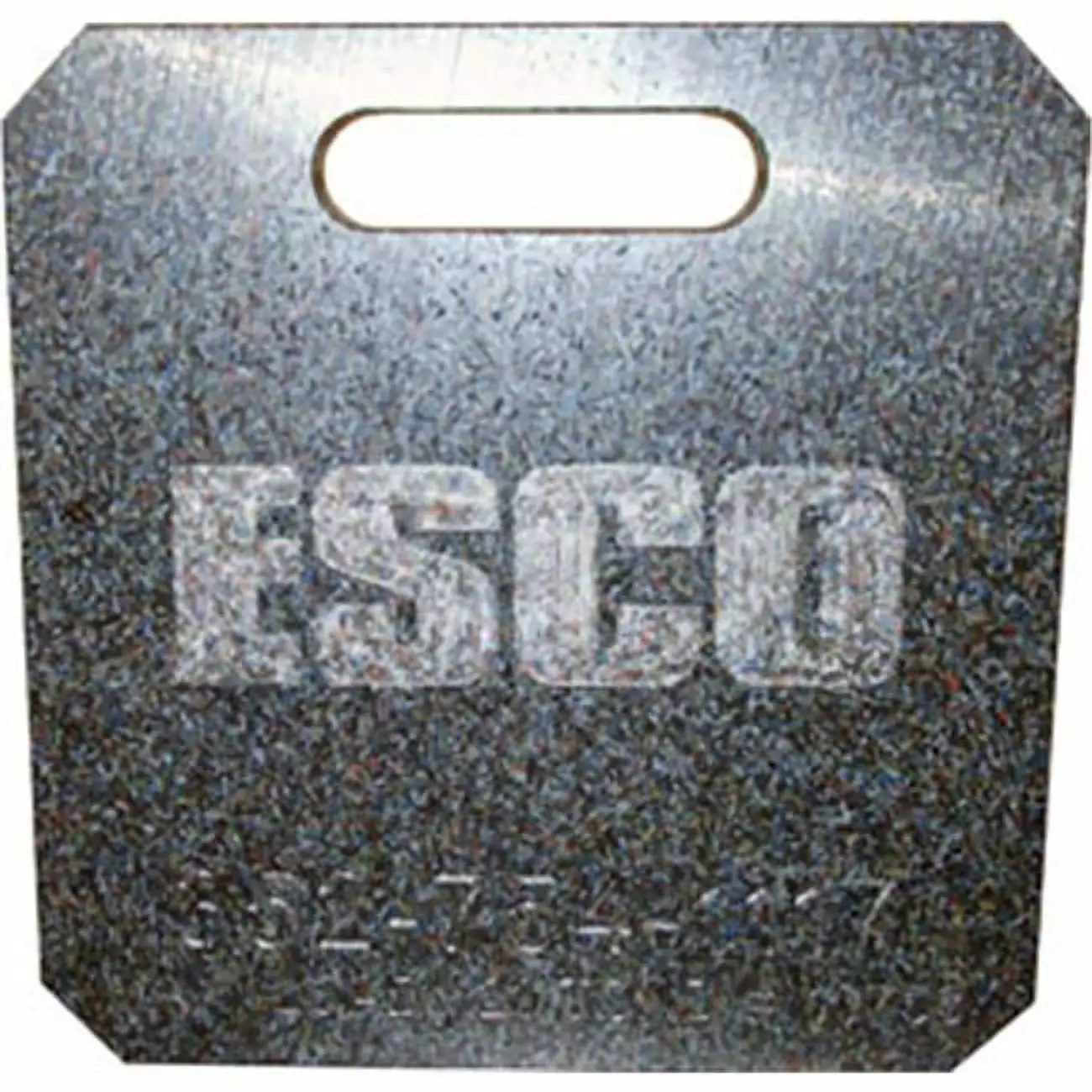 ESCO 20 Ton. Jack Plate With Orange Rope Handle - 12 x 12 x 1 in.