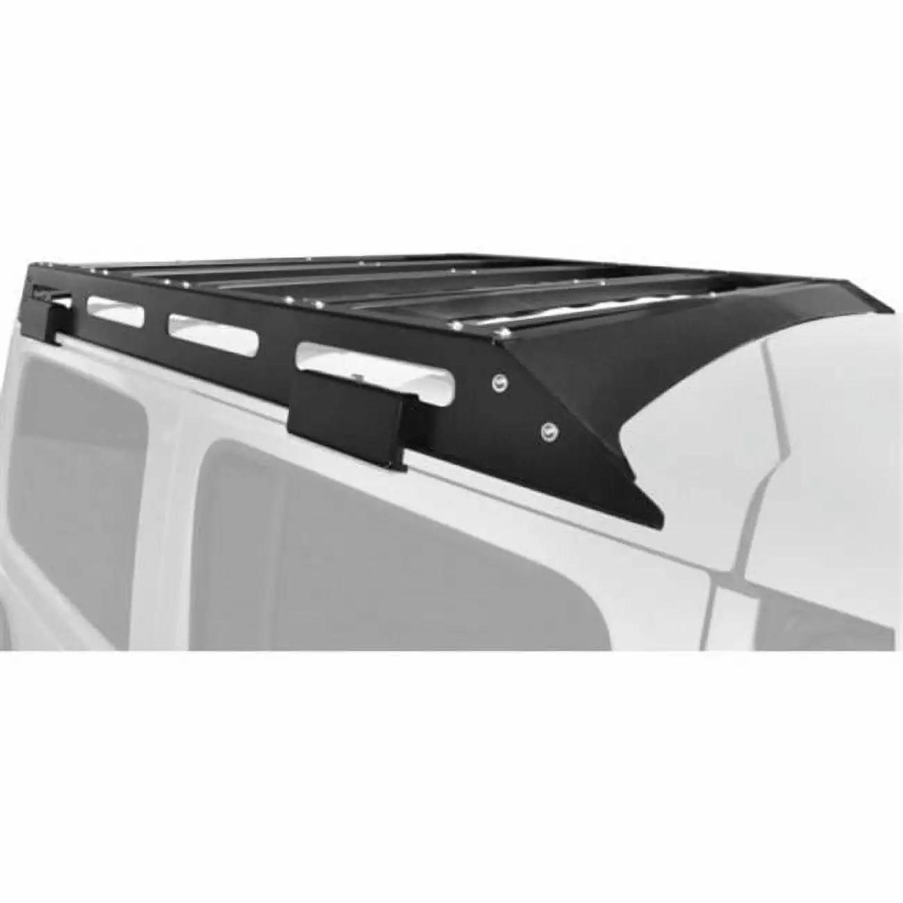 Rhino Rack 2018-2022 Fits Jeep Wrangler JL 4dr SUV Hard Top Heavy Duty RLT600 Black 2 Bar Backbone Roof Rack JB0884