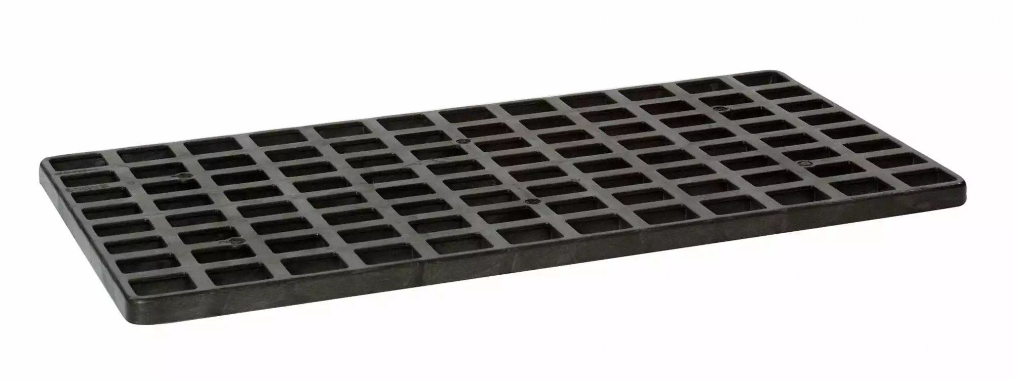 Eagle Mfg Grating.2x26x52 In..HDPE.Black 1642IB