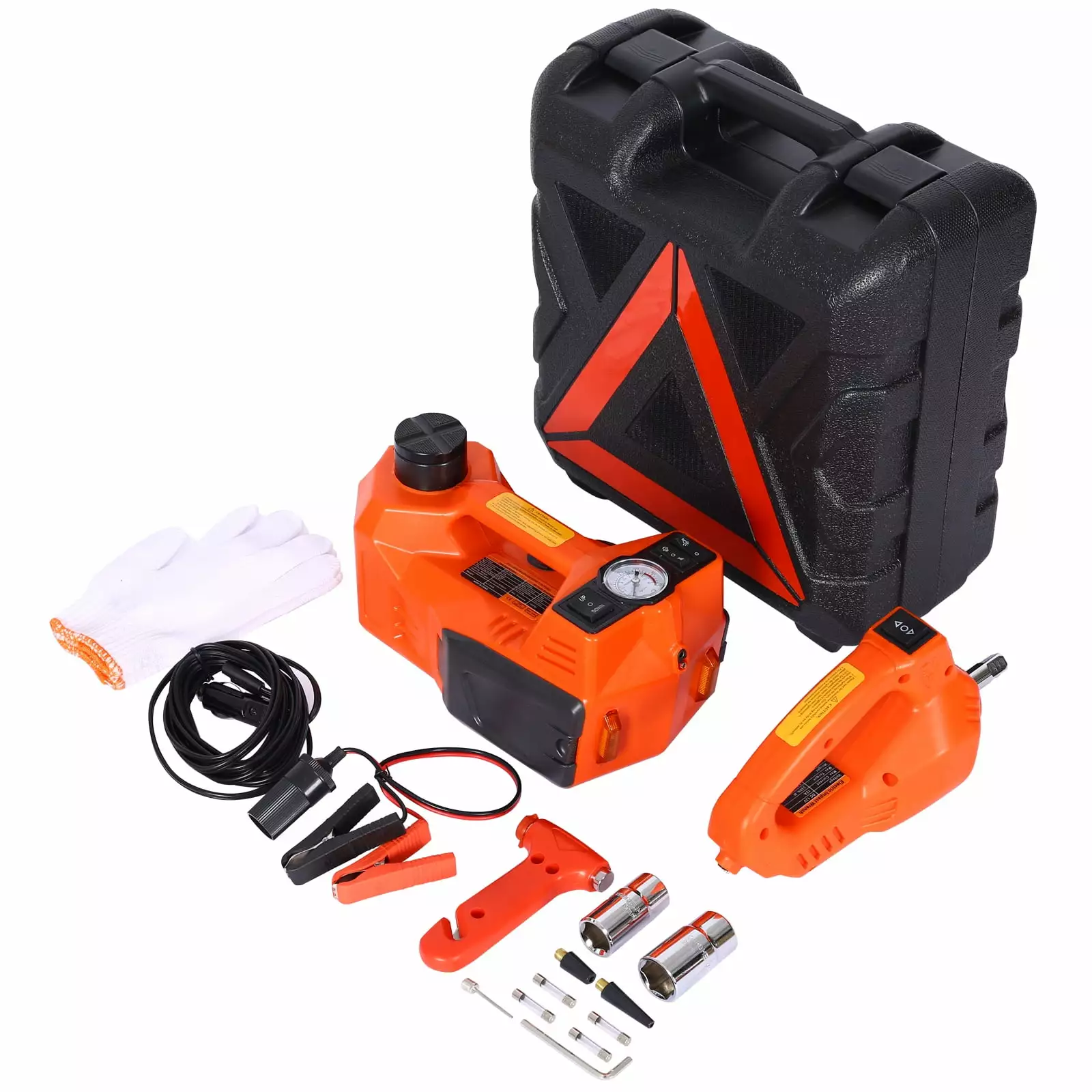 Electric Car Jack Kit with Impact Wrench - 20.7 - Upgrade Your Roadside Assistance