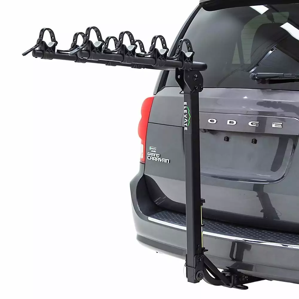 Elevate Outdoor 4-Bike Folding Hitch Bicycle Rack