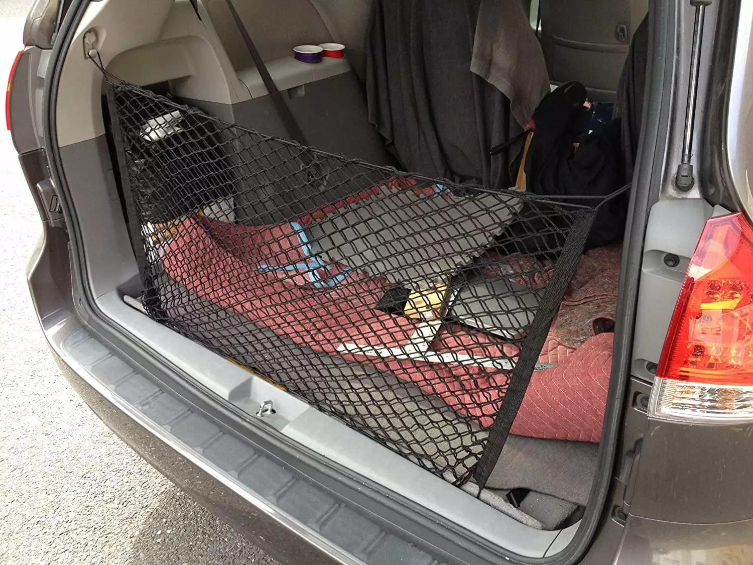 Envelope Style Trunk Cargo Net for Toyota Sienna 2014-2016 New