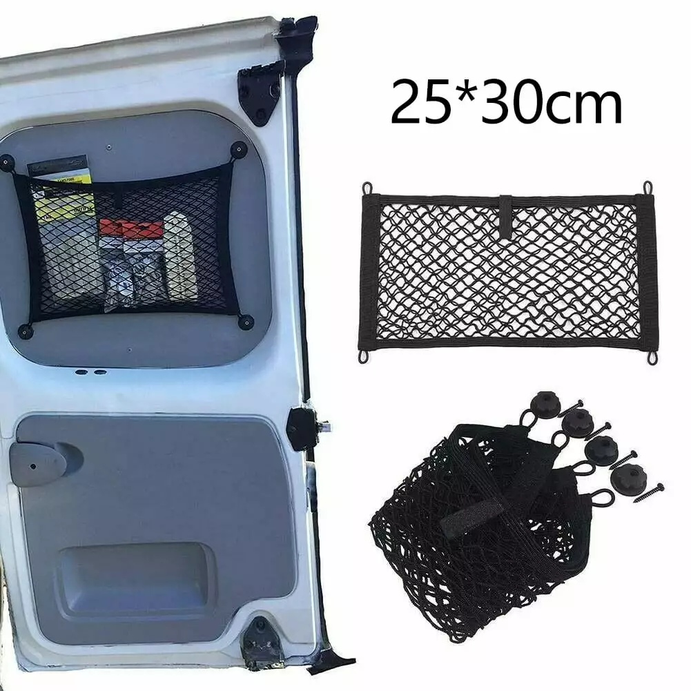 Extra Large Elastic Storage Net for Cargo Van Motorhome Mobile Home Caravan Boat