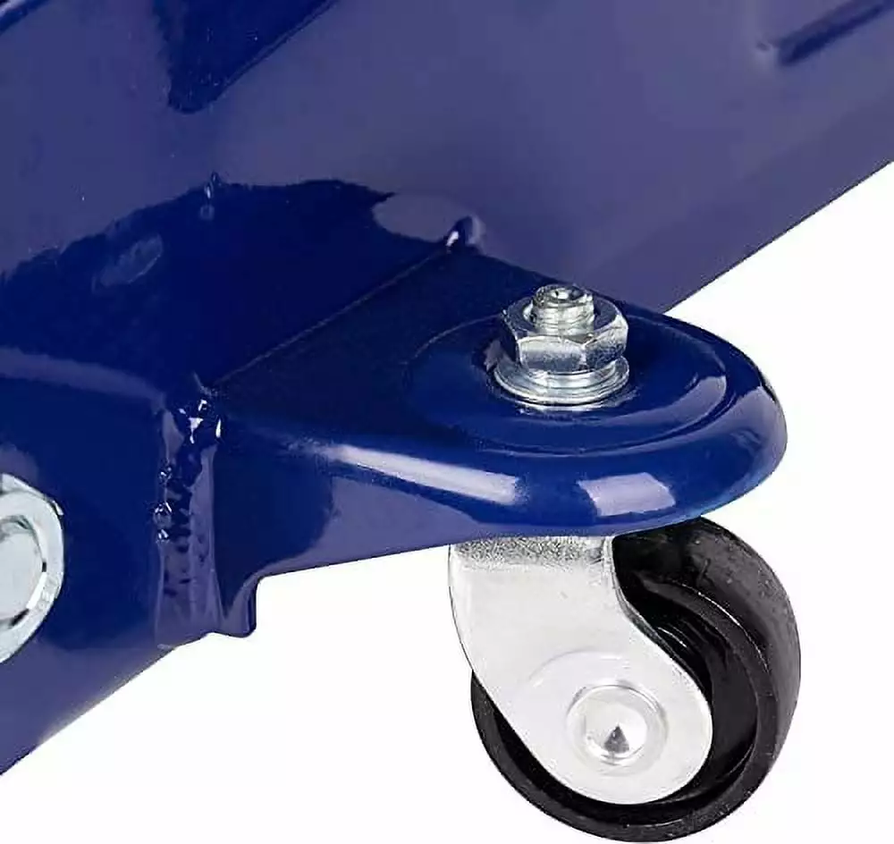 Floor Jack Low Profile 2 Ton Capacity Heavy Duty Steel Service Jack with Quick Lift Pump Hydraulic Car Truck Automotive Trolley Jack (4.000 lb). Blue