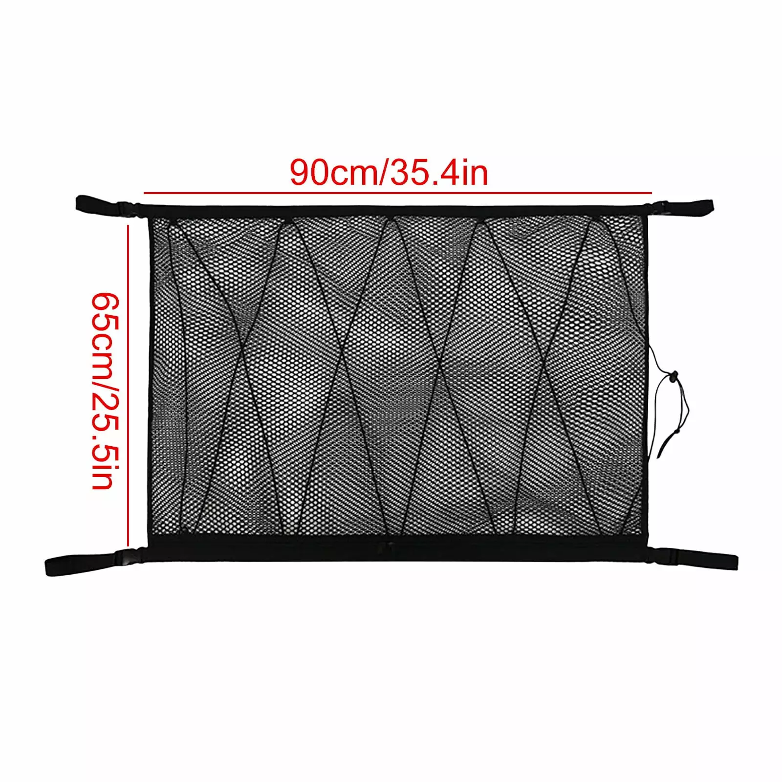 Fnochy Cyber 2023 Monday Deals 2023 Clearance Storage Car Ceiling Storage Net Car Ceiling Cargo Net Pocket Car Roof Storage Organizer With Zipper Buckle SUV Storage Bag