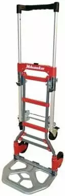 Stair Climbing Hand Truck. Heavy-Duty Hand Cart Dolly 375 lbs Load Capacity. Foldable Stair Climber Hand Trucks with Adjustable Handle. All Terrain Cart for Stairs with 10 Wheels