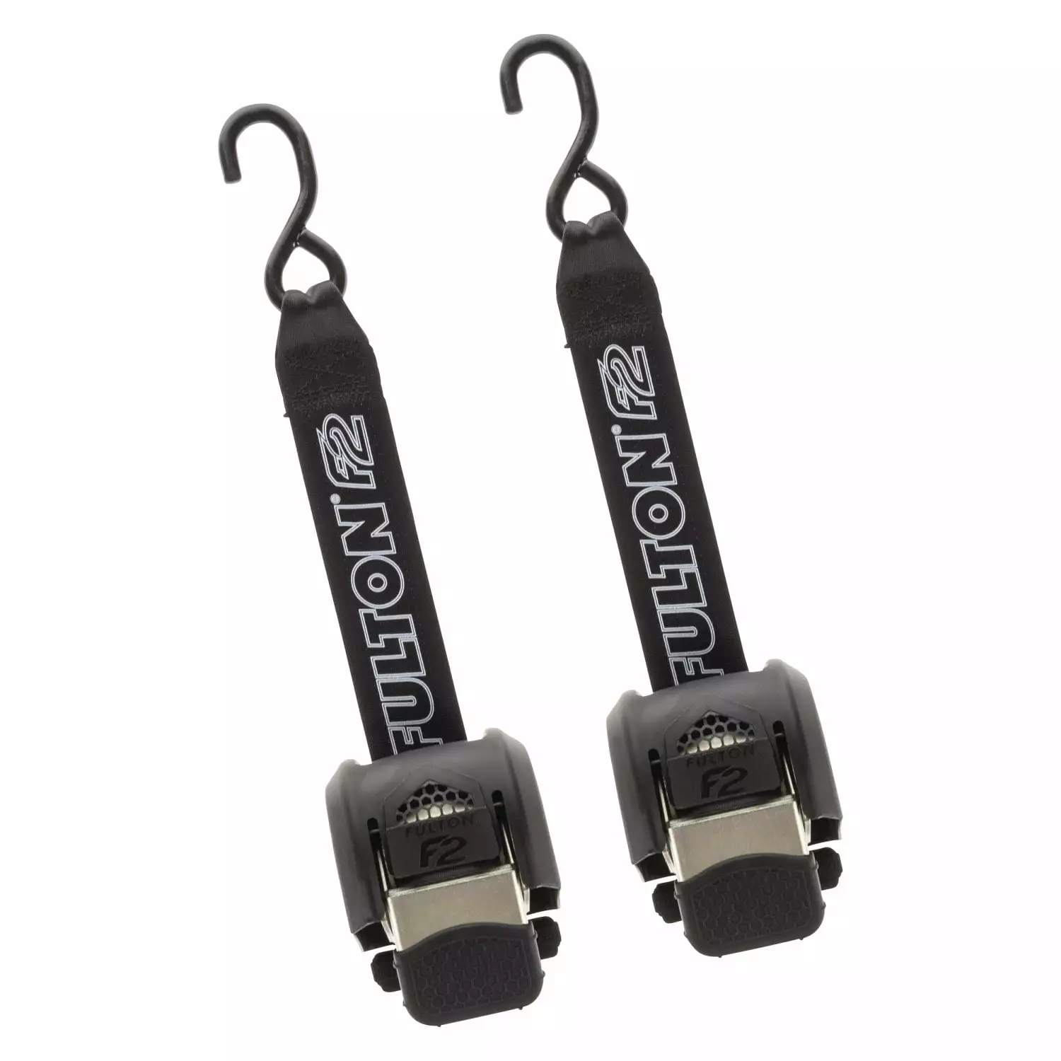 Fulton 2062100 F2 Retractable Transom Tie Downs. 2 Inch x 43 Inch. 500 lbs. Capacity. Stainless Steel (2 pack)