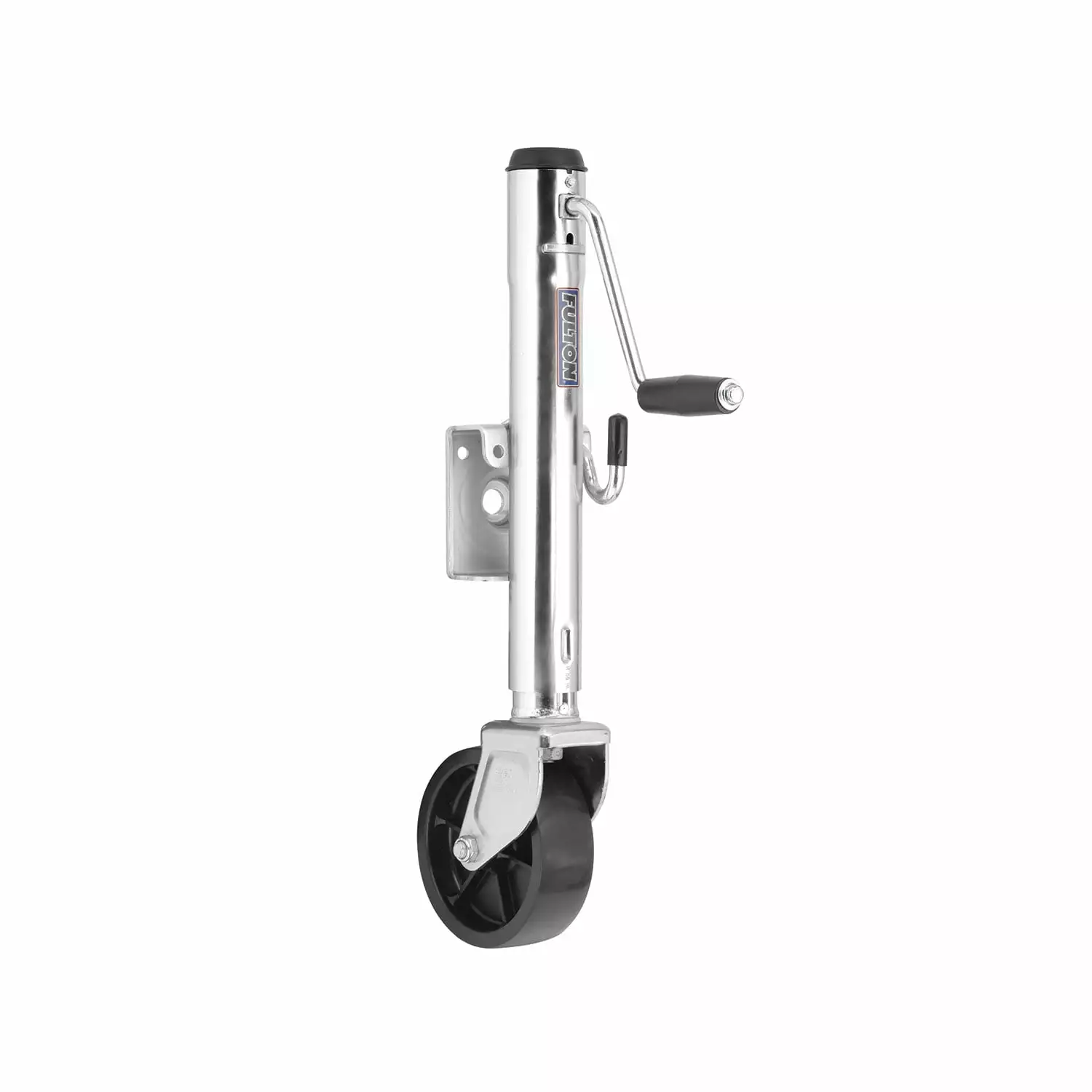 Fulton Marine Trailer Jack. 1.200 lbs. Lift Capacity. Side Wind. Weld-On Side Mount. 10 in. Travel FLXP10WC0301