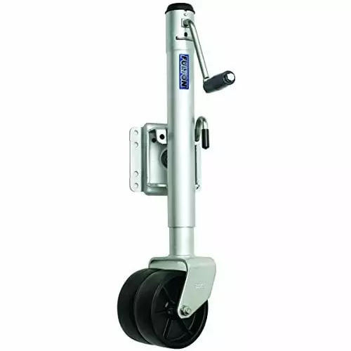 Fulton XPD15L 0101 Swivel Trailer Tongue Jack. Dual Wheel - 1500 Lbs. Capacity