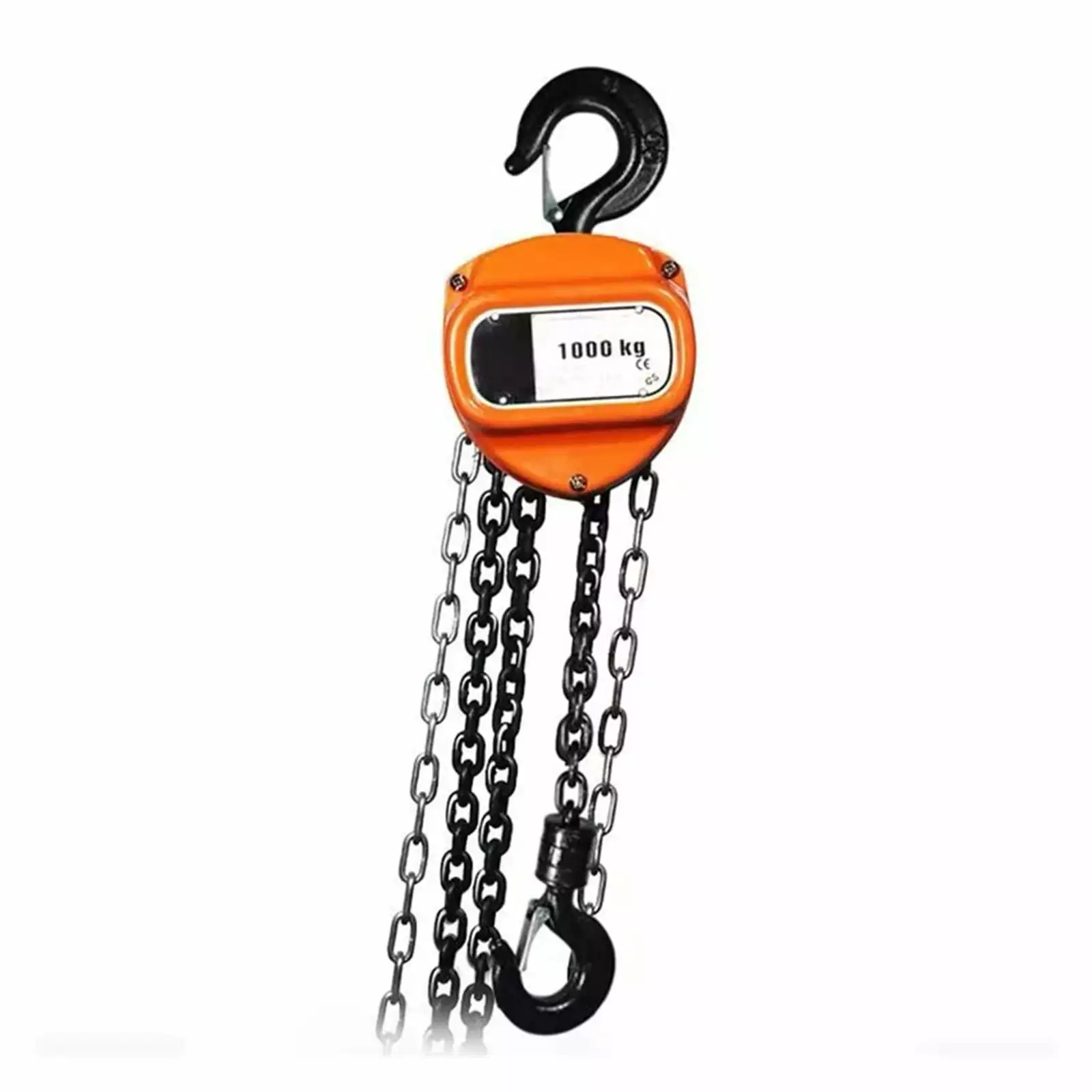 G80 Chain Hoist 1 Ton Manual Inverted Chain Small Crane Lifting 3/6 Meters Lifting. Portable Manual Lever Block Lifting Tools .Long Lasting