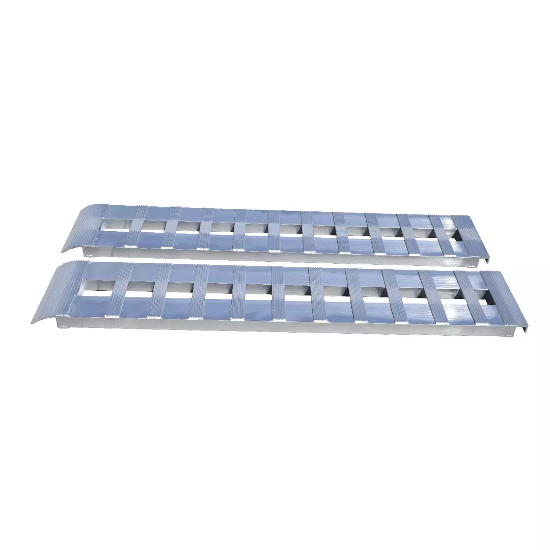 GEN-Y Hitch GH-16096 1 pair Heavy Duty 8 foot Aluminum Loading Ramps 15 x 96 - 5.000 LB Capacity Per Ramp