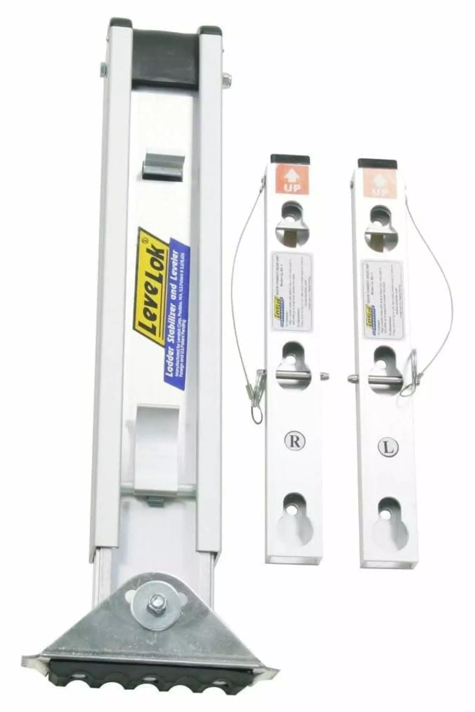 Gexandy PK70-1 Ladder Leveler with 2-Base Unit Attachments