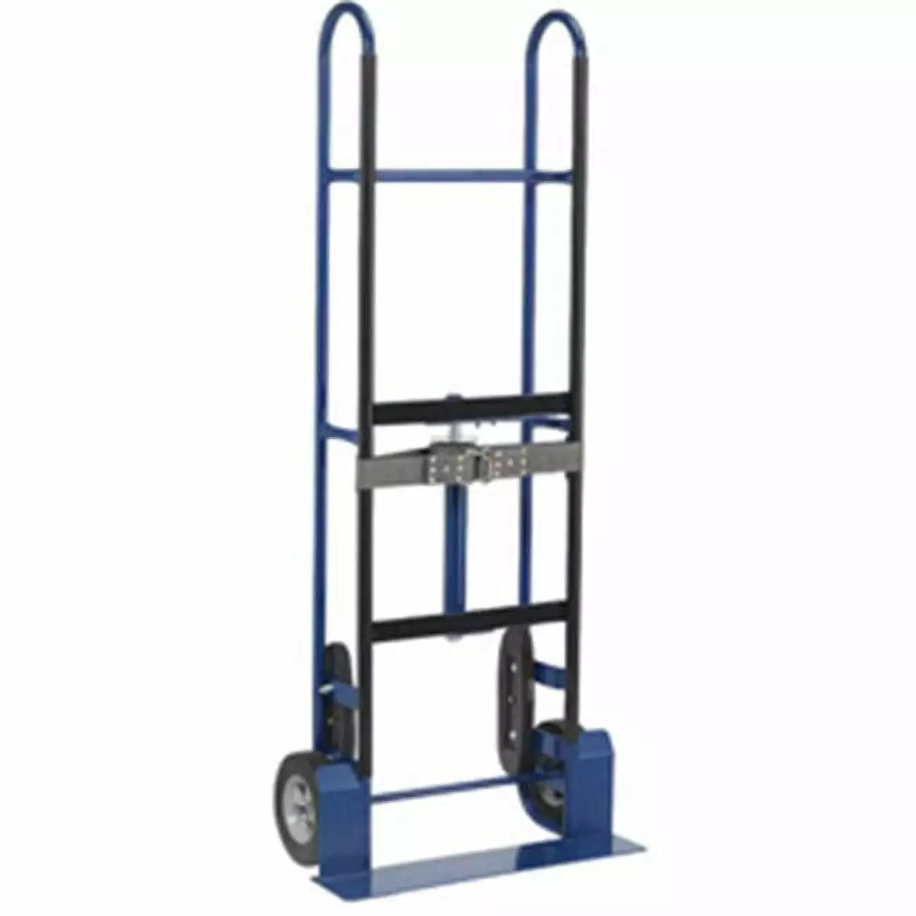 Global 252605 8 in. Mold-On Rubber Wheels Steel Appliance Hand Truck - 800 lbs