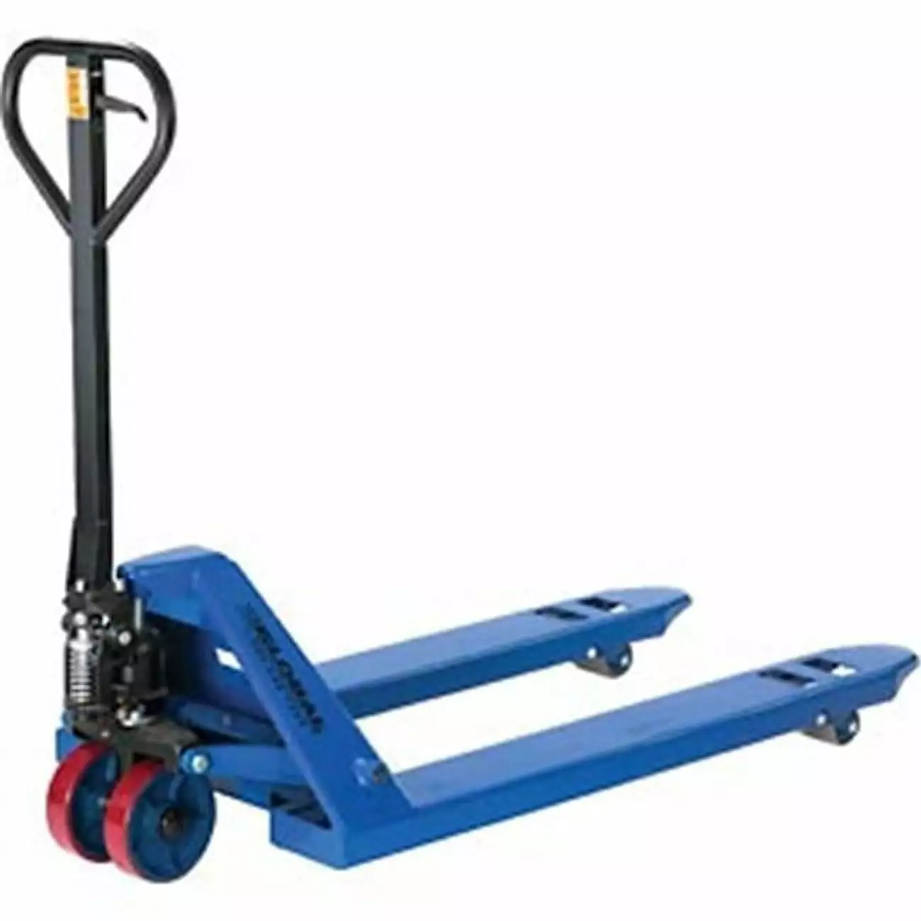 Global Industrial Premium Low-Profile Narrow Fork Pallet Jack Truck - Blue - 21 x 36 in.