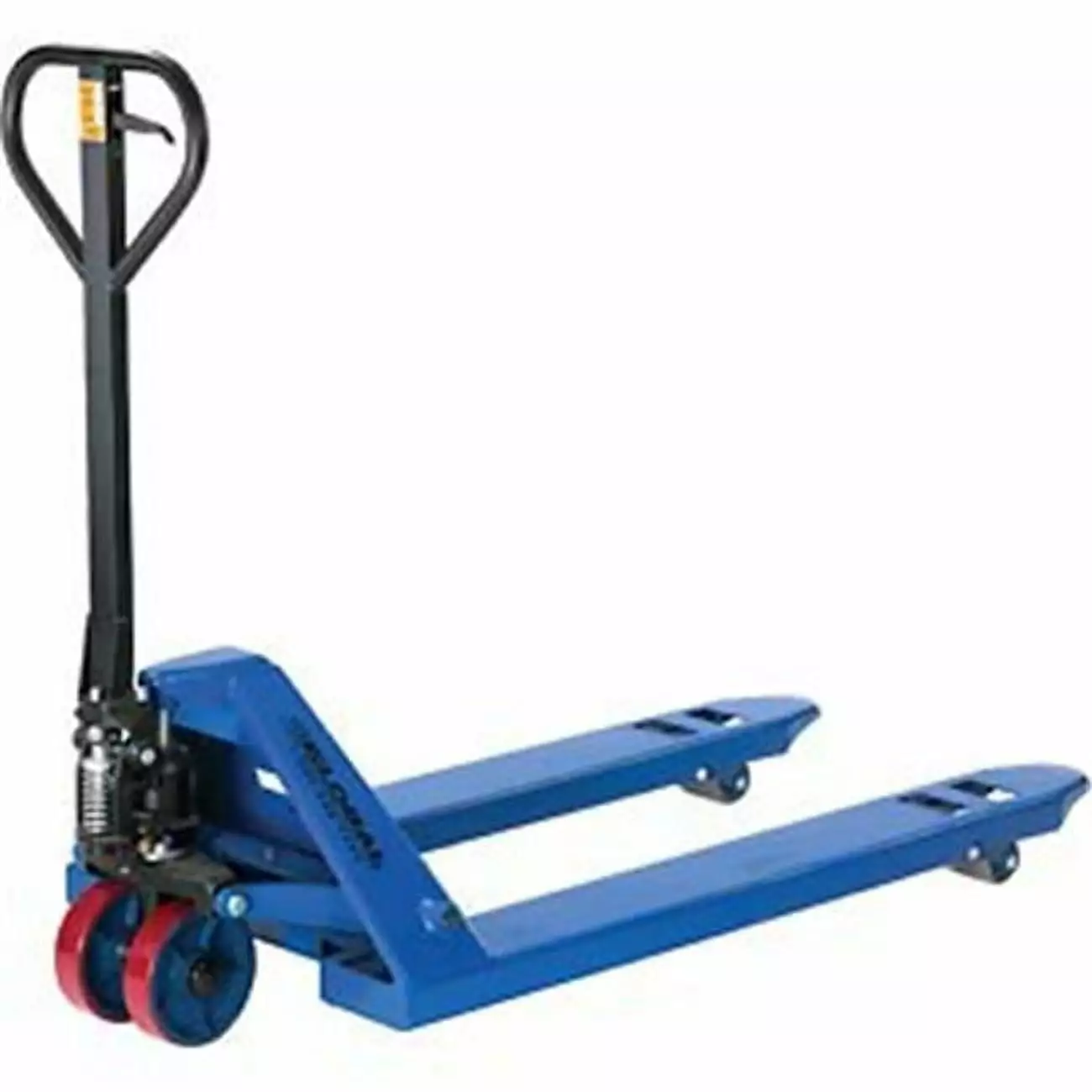 Global Industrial Premium Low-Profile Narrow Fork Pallet Jack Truck - Blue - 21 x 48 in.