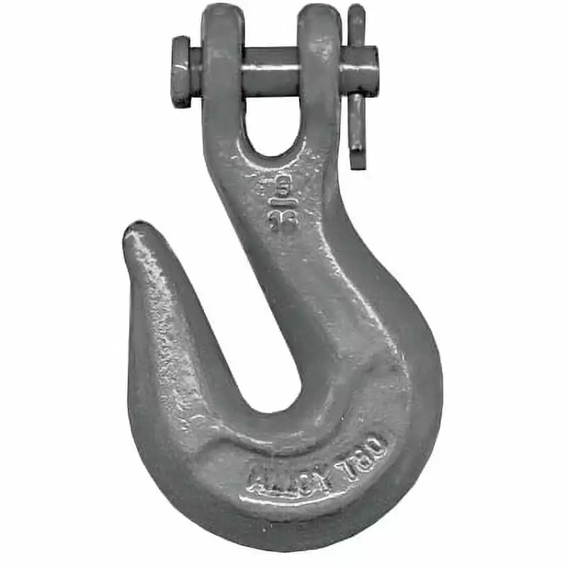 Grade 80 Clevis Grab Hooks. 1/4 In. 3.500 Lb. Orange | Bundle of 5 Each