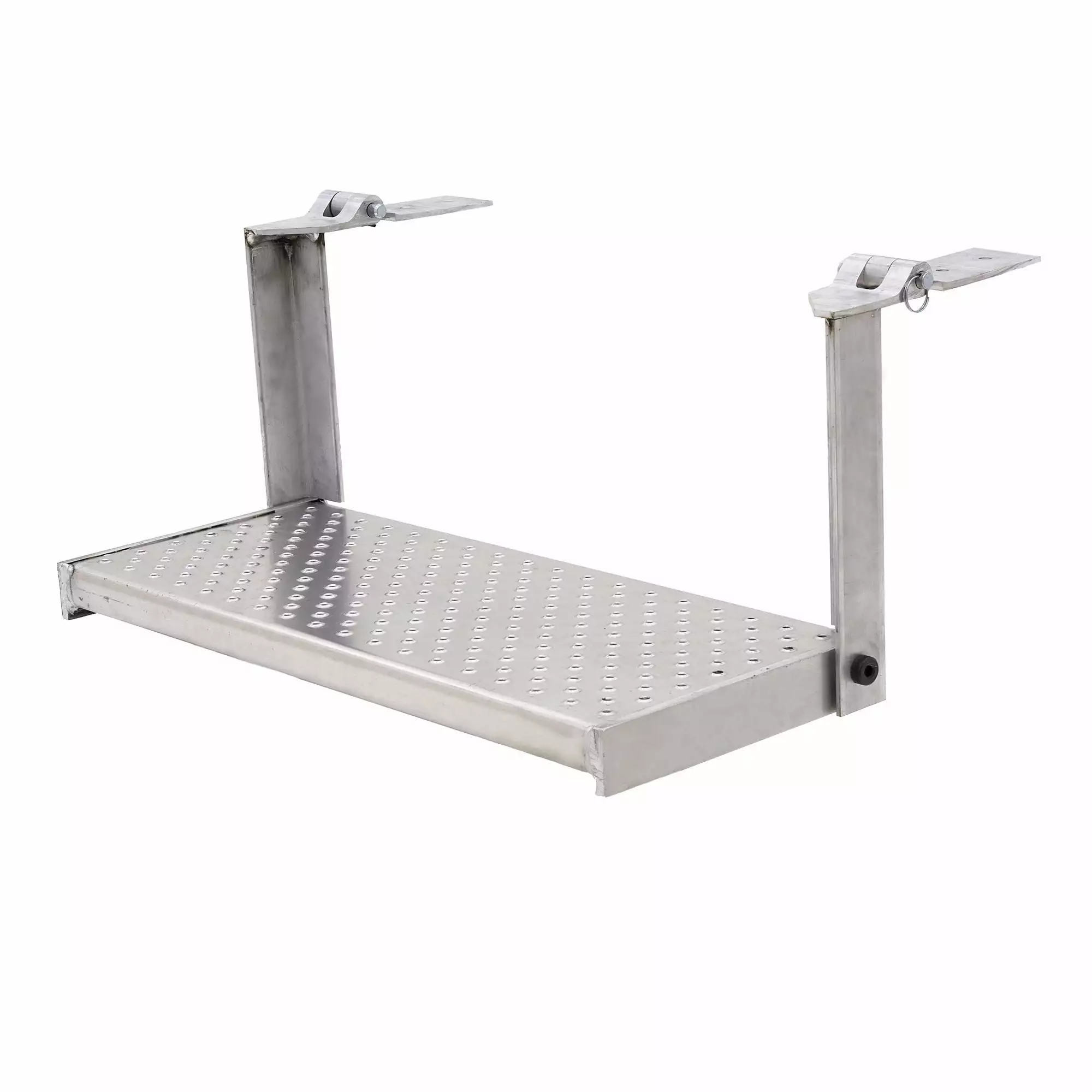 HD Ramps 26in W Folding Aluminum Extreme Punch Plate Trailer Step