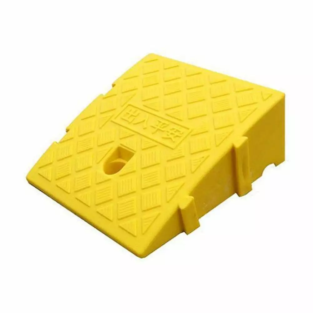 Manmeipuer Plastic Curb Ramps Threshold Ramp Slope Ramp for Driveway Car Motorcycle Loading Dock