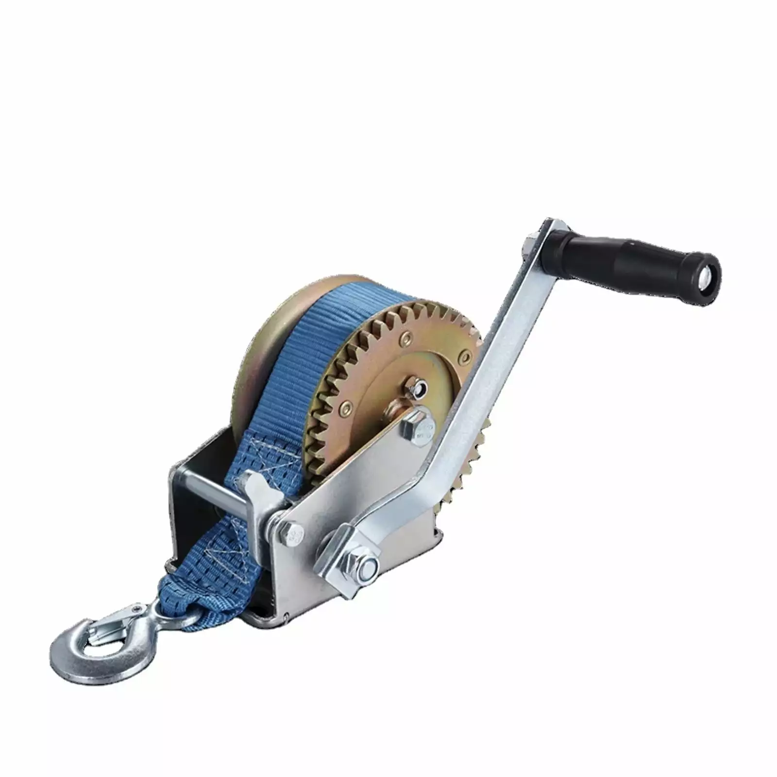 Hand Winch 1000lbs Portable Light Duty Small Hand Winch Manual Boat Winch with Excellent Towing Capacity