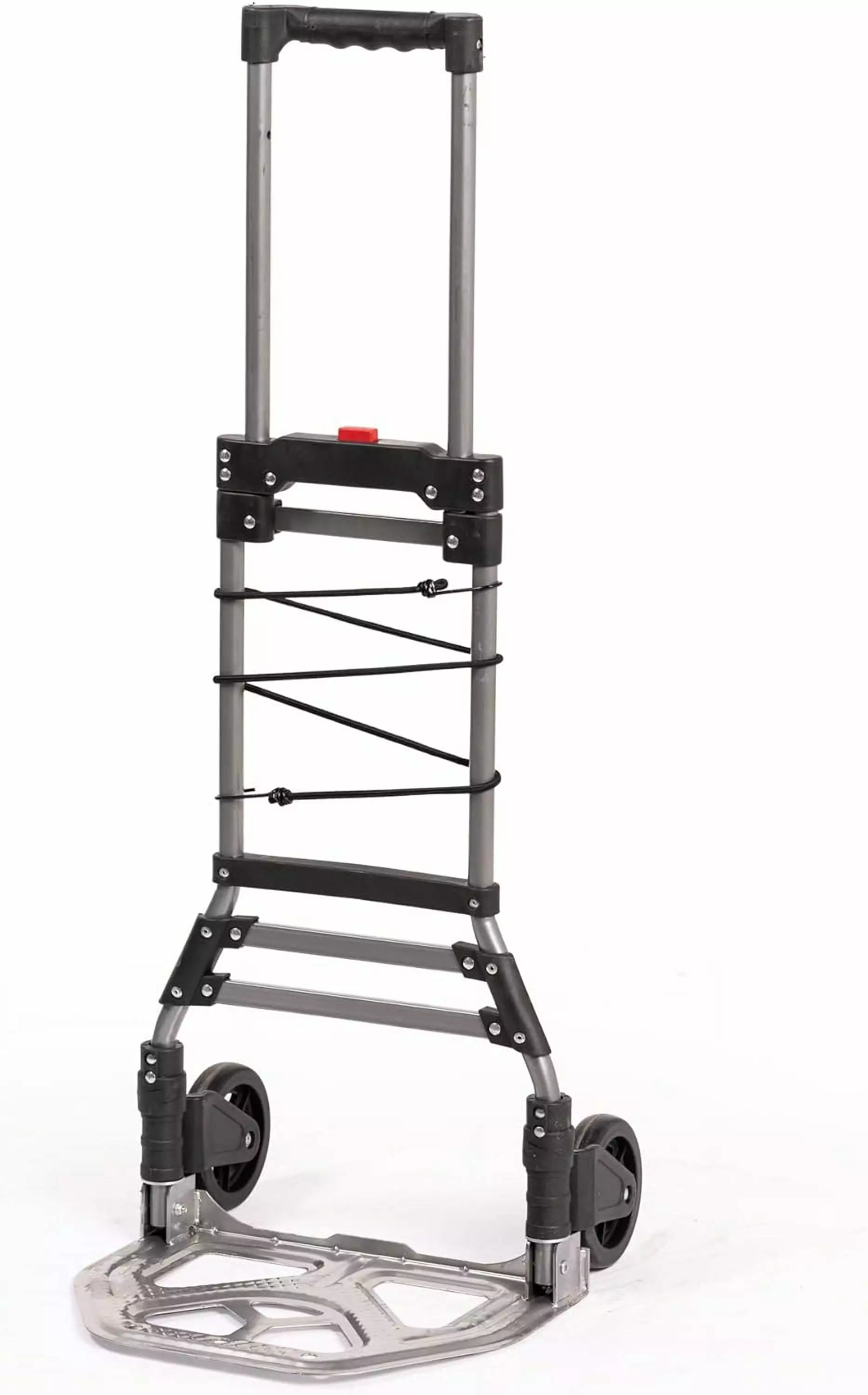 HaulPro COLAPSA Foldable Hand Truck Dolly. 5 Wheels. 150lb Capacity. 40 Tall and 11 x 15 Wide Base