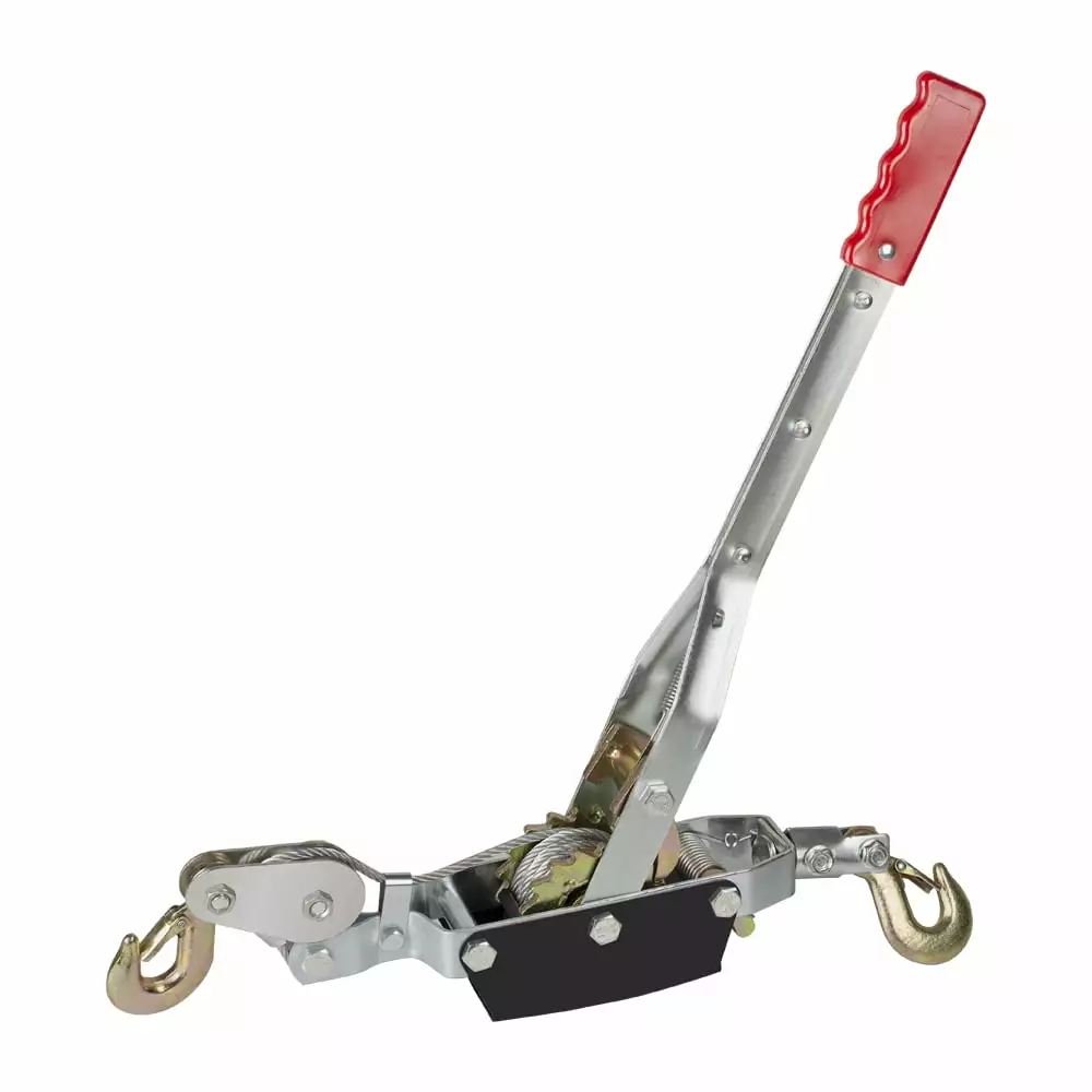 Heavy duty 4 Ton 8000lb Hand Puller Cable Puller Pulling Hand Power Winch Hoist Tool