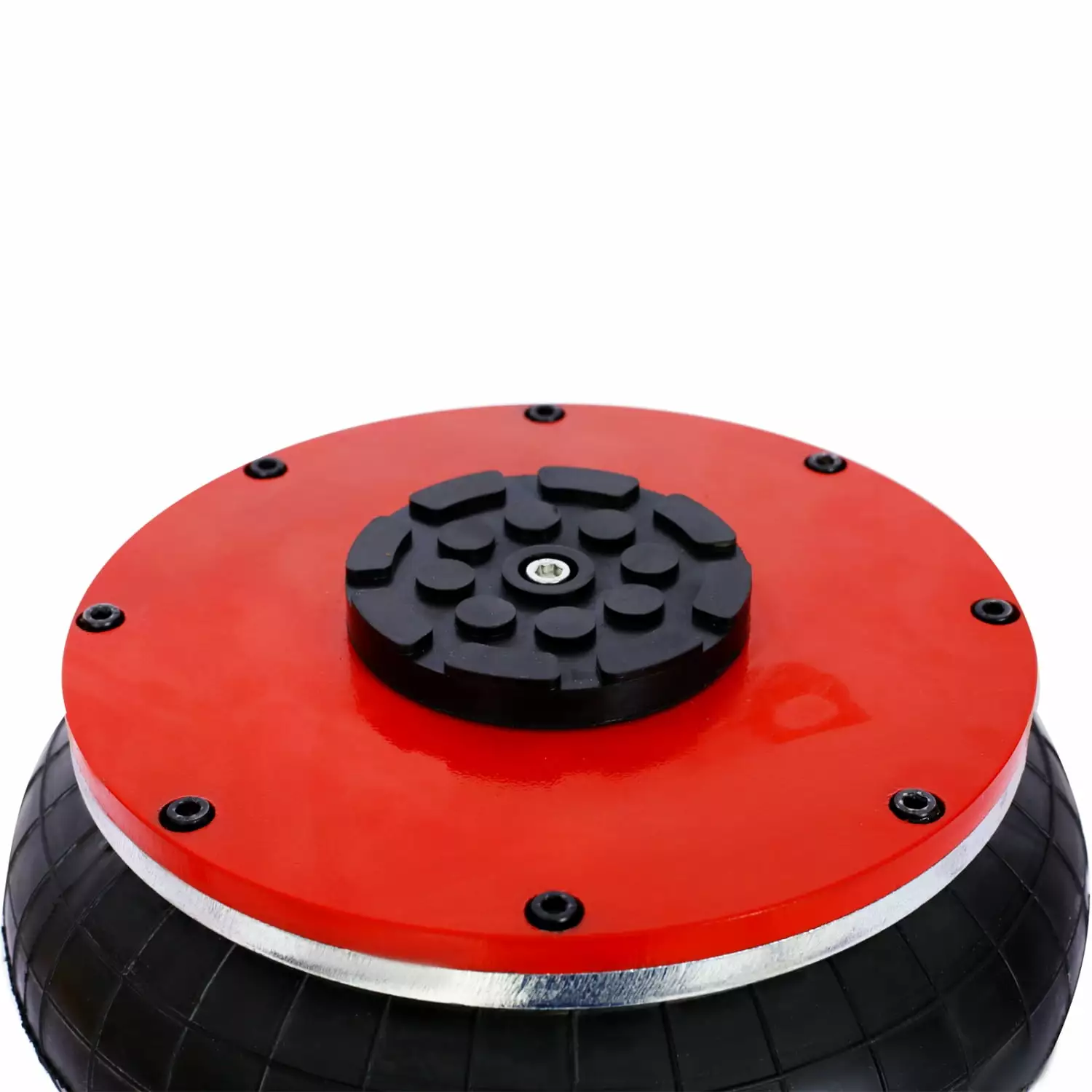 High-Quality XNGGNG Red Triple Bag Air Jack with 11000lbs Lifting Capacity Easy-Collapsing Pneumatic Jack Designed for All Terrains - 16in Triple Bag Air Jack