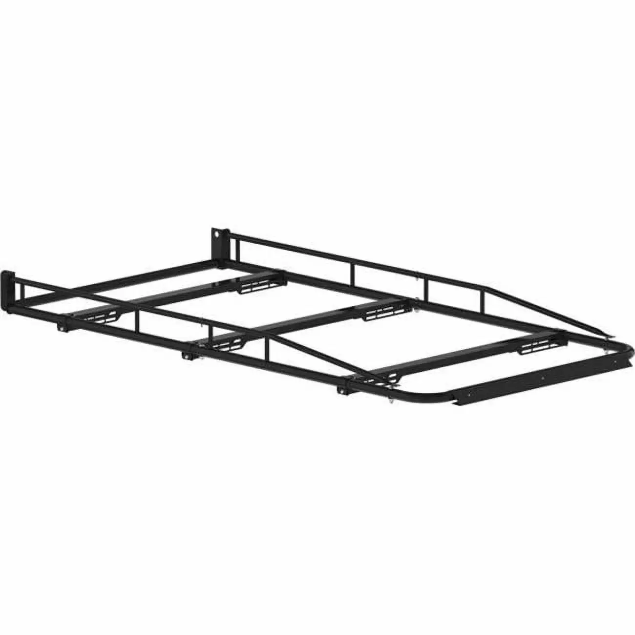 Holman 80100 100 in. Black Gloss Pro III Steel Cargo Rack for Compact Vans or Trucks with Cap