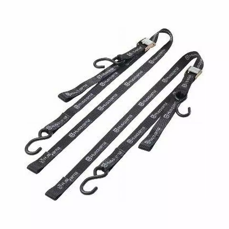 Ratchet Tie Down Strap Lashing Strap with Hook Securing Straps and Tensioner Set for Trailer Truck Car Hauling Black 5cmx10m Complete Set