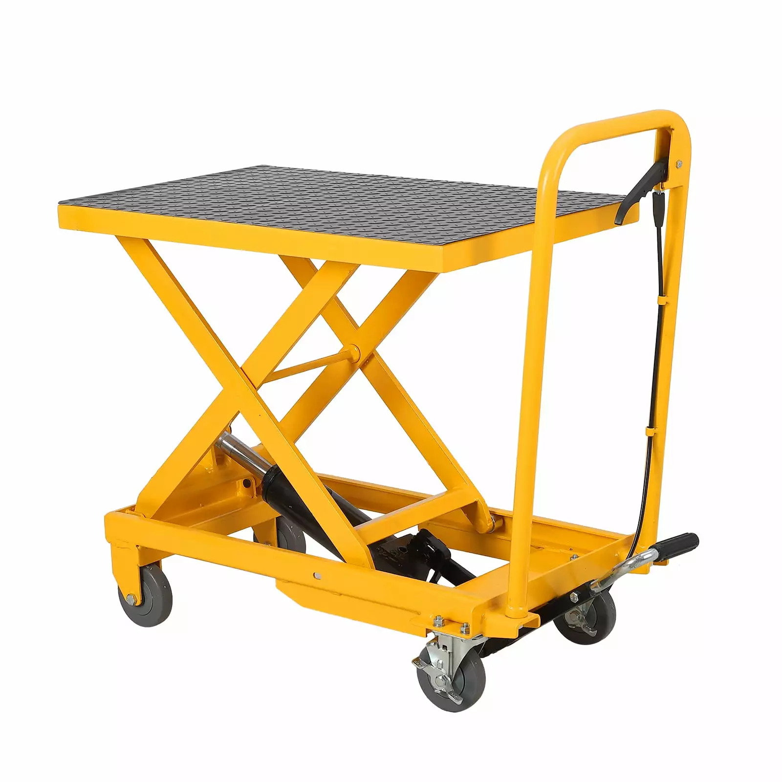 Hydraulic Lift Table Cart - 500lbs Capacity. 28.4 Lifting Height