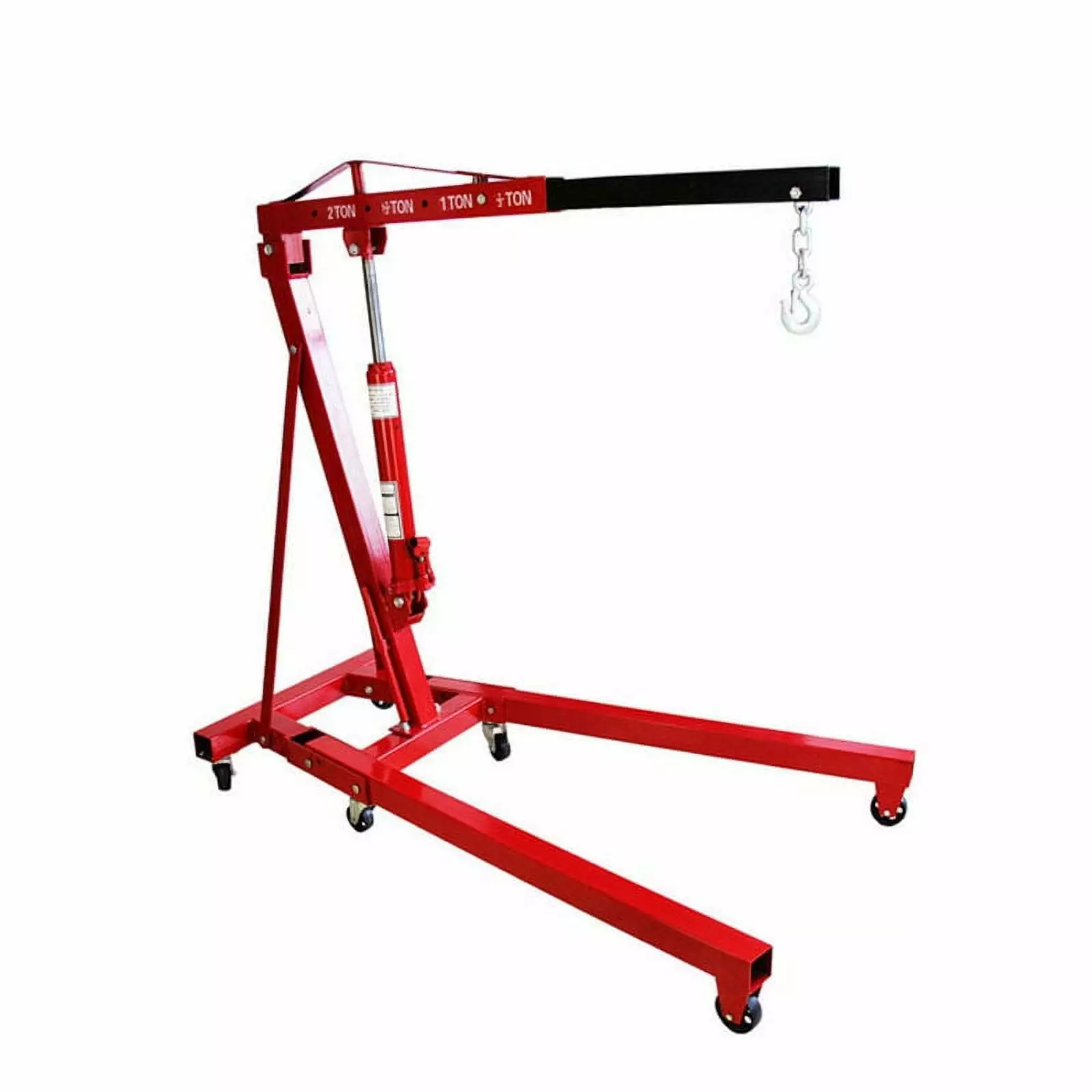 INTBUYING Professional Folding Engine Crane/Hoist/Lift Hook 2 Ton