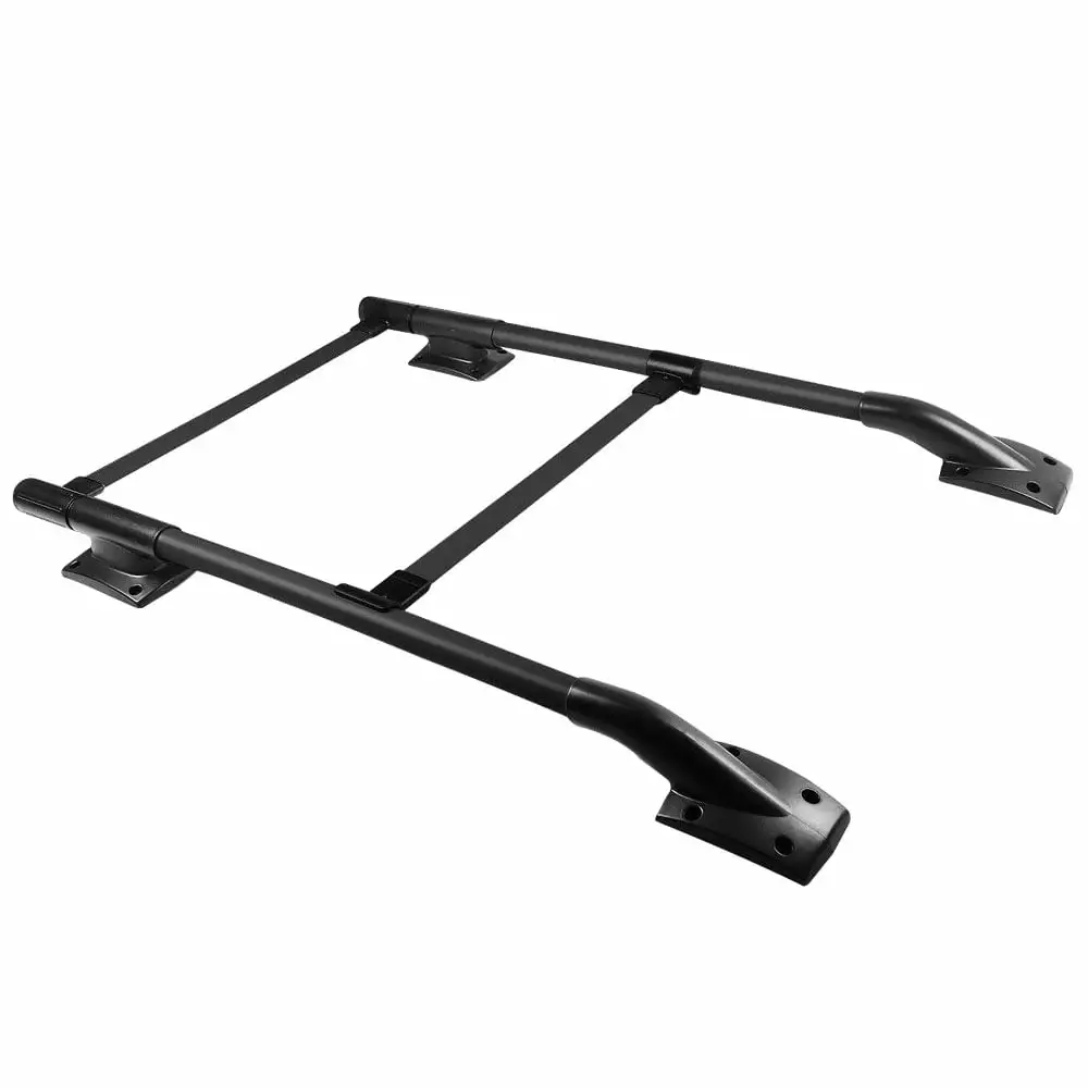 Ikon Motorsports Roof Rack Compatible with 05-22 Nissan Frontier 4Dr OE Style 2Pc